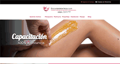 Desktop Screenshot of escueladebelleza.com